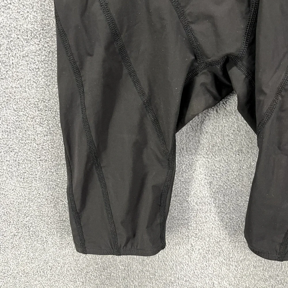 TYR Tri Suit Swim Men's 26 Black Short John Back full Zip Triathlon outdoor - Picture 6 of 14